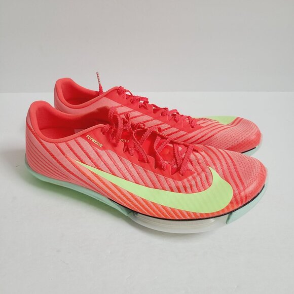 NEW Nike Air Zoom Maxfly 2 Track & Field Shoes SPIKES FD8395-600 Size 9 Bright main image 4